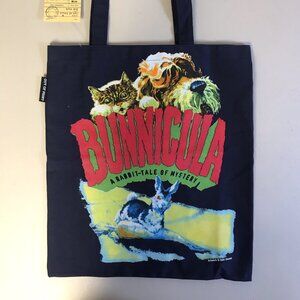 "Bunnicula" Graphic Canvas Bag